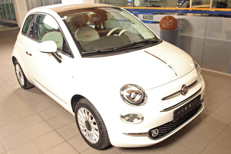 Fiat 500 C 1 2 Lounge Faltdach Klimaautomatik Bluetooth Einparkhilfe Gebrauchtwagen Cabriolet Roadster 0j 219